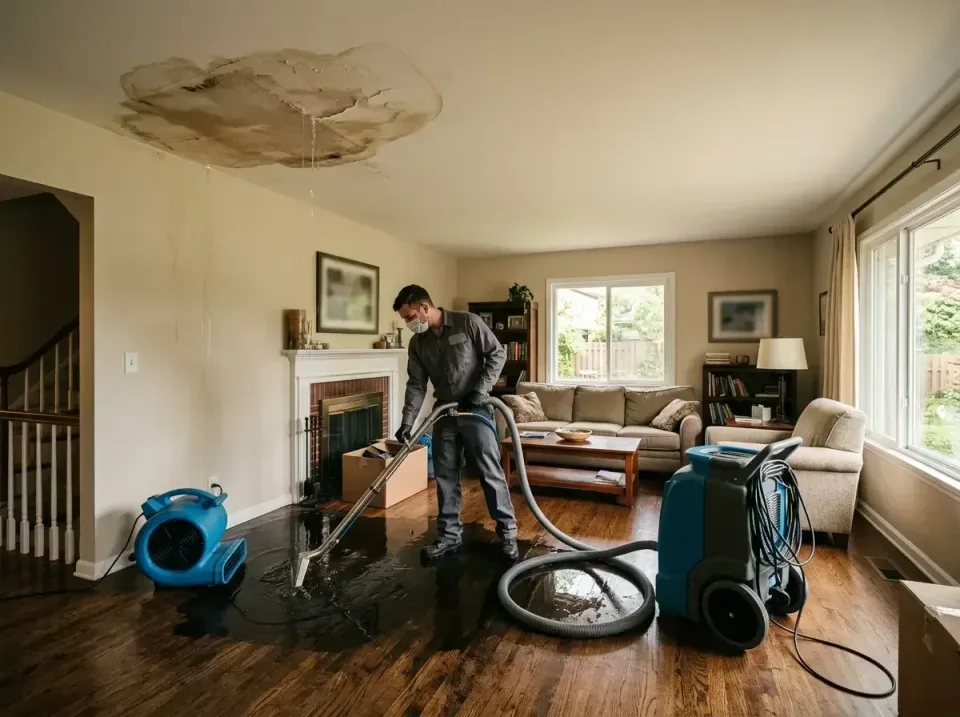 attic-pipe-burst-ceiling-drip-008 — frequently asked questions, Water Damage Restoration & Carpet Care in Guyton, GA